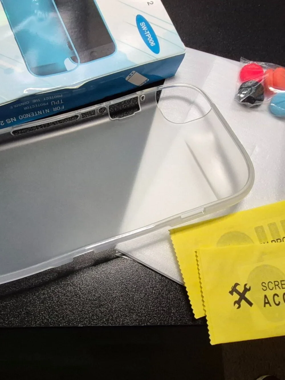Nintendo Switch 2 Kova Soft Silicone Case + 2 tempered glass screen protectors
